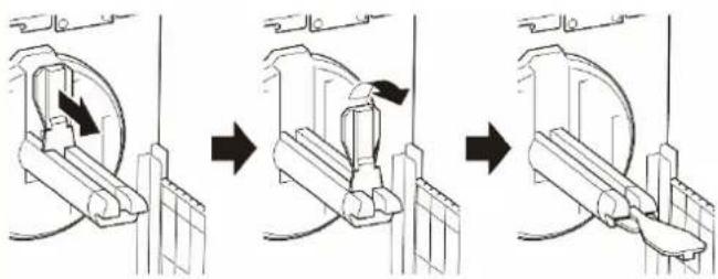 BROTHER TJ4520TN - Chargement du support en mode Cutter (En option pour TJ-4420TN/TJ-4520TN/TJ-4620TN) - 2