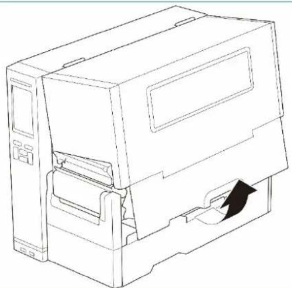 BROTHER TJ4520TN - Chargement d'un rouleau d'étiquettes - 2