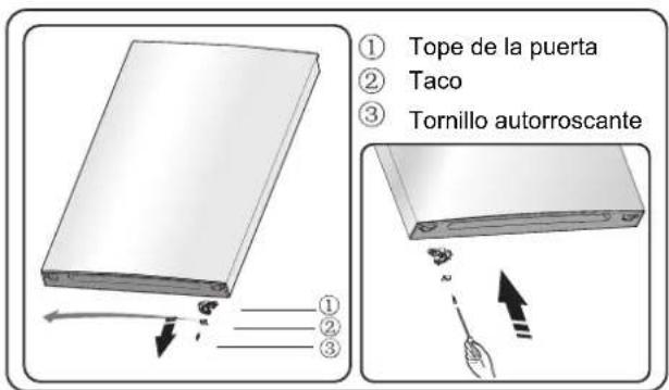 HISENSE RB390N4CCD - Invertir la puerta - 12