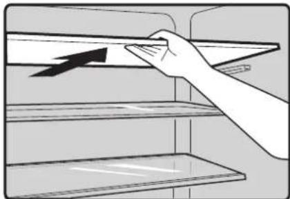 HISENSE RB390N4CCD - Estante en el refrigerador - 1