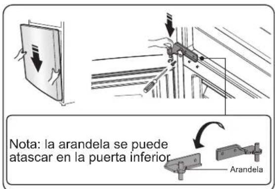 HISENSE RB390N4CCD - Invertir la puerta - 18