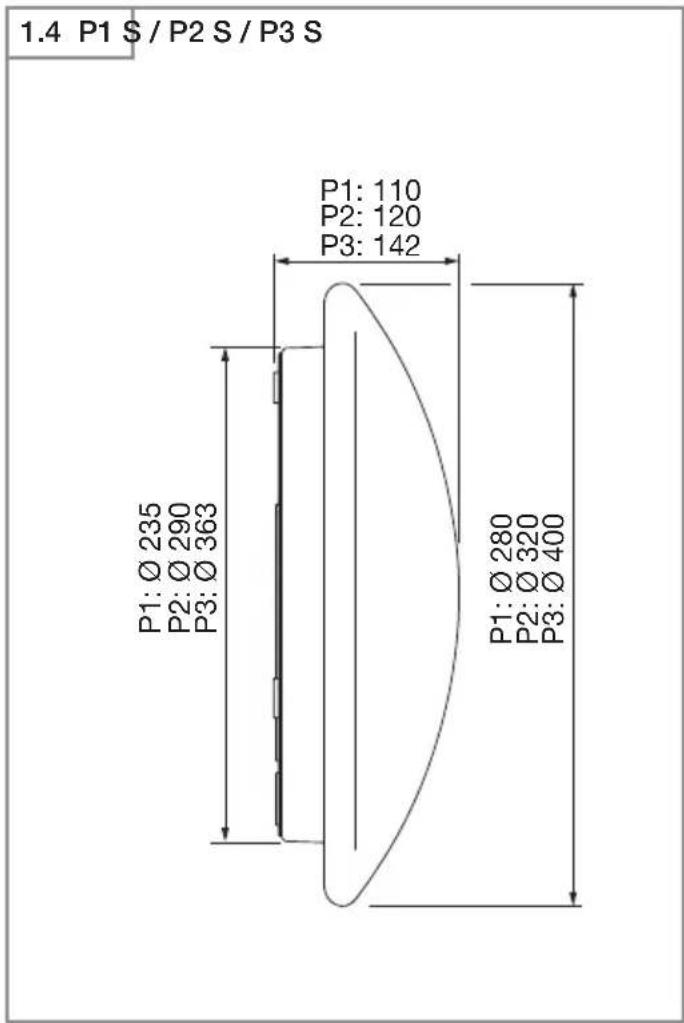 STEINEL RS PRO P3 S - P1 S FLAT / P2 S FLAT - 11