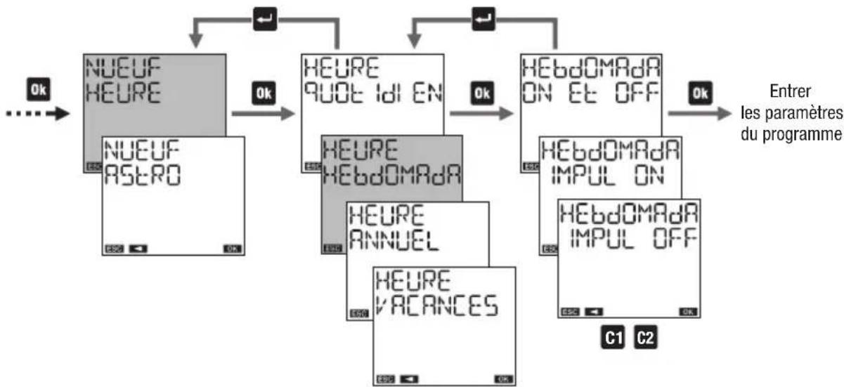 Vemer memo BT - Paramètres du programme - 1