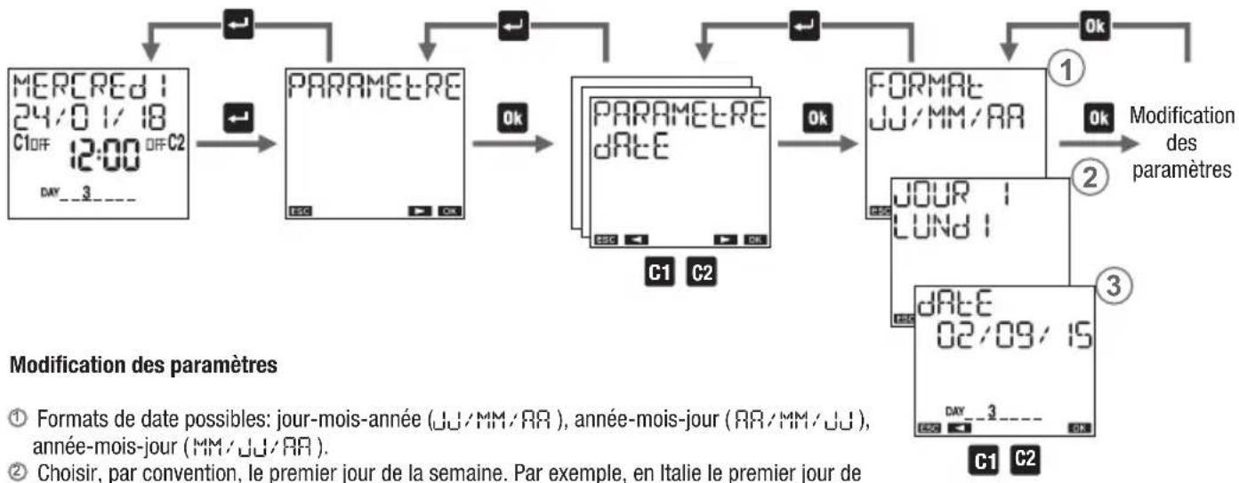 Vemer memo BT - MENU DES PARAMÈTRES - 3
