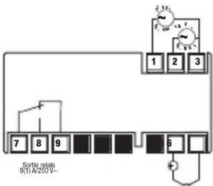Vemer HT NTC2P7A - DIMENSIONS PANNEAU ARRIERE 72x72 mm - 6