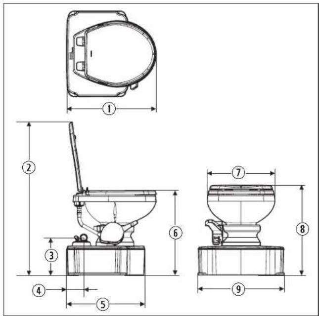 DOMETIC M65700 - Identificatie model - 1