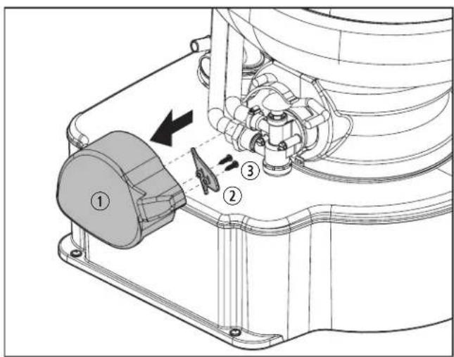 DOMETIC M65700 - Watertoevoer aansluiten - 1