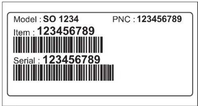DOMETIC M65700 - Identificación del modelo - 1