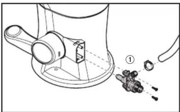 DOMETIC 321 - Remplacement du robinet d'eau - 1