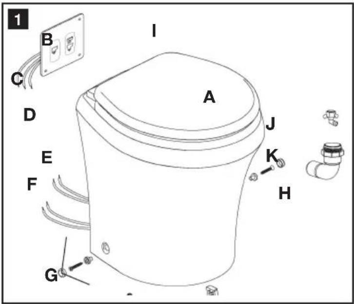 DOMETIC MasterFlush MF 8120 - 1