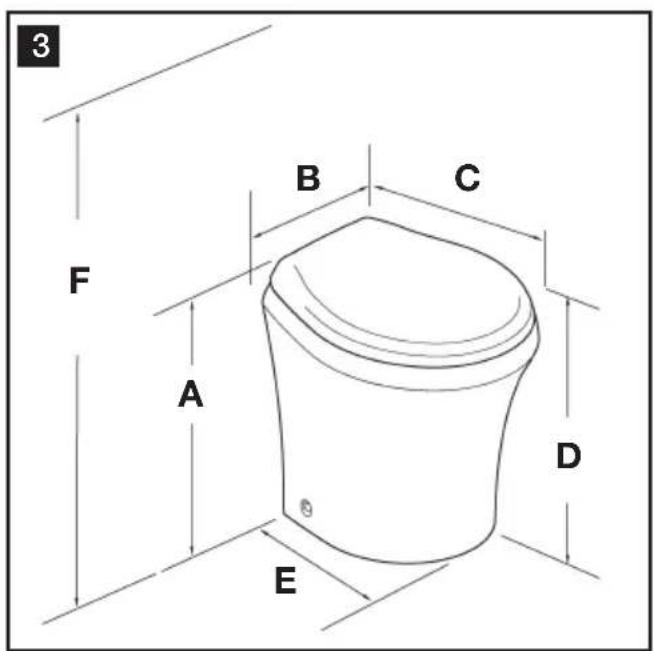 DOMETIC MasterFlush MF 8140 - Series MasterFlush™ Toilets - 3