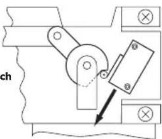 DOMETIC VacuFlush 4806 - Aligning Cam Switch/Flush Ball - 4