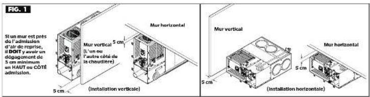 DOMETIC DFMD 25111 - Distance adéquate de l'admission d'air de reprise - 1