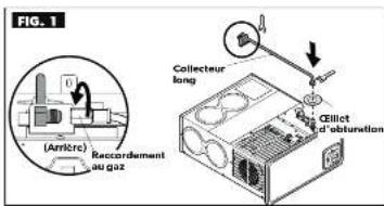 DOMETIC DFMD 25111 - Raccordement au gaz - 1