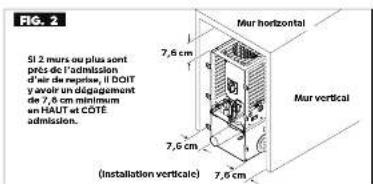 DOMETIC DFMD 25111 - Distance adéquate de l'admission d'air de reprise - 2