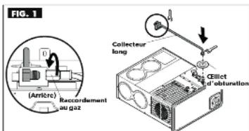 DOMETIC DFSD 20121 - Raccordement au gaz - 1