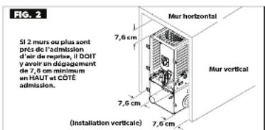 DOMETIC DFSD 20121 - Distance adéquate de l'admission d'air de reprise - 2