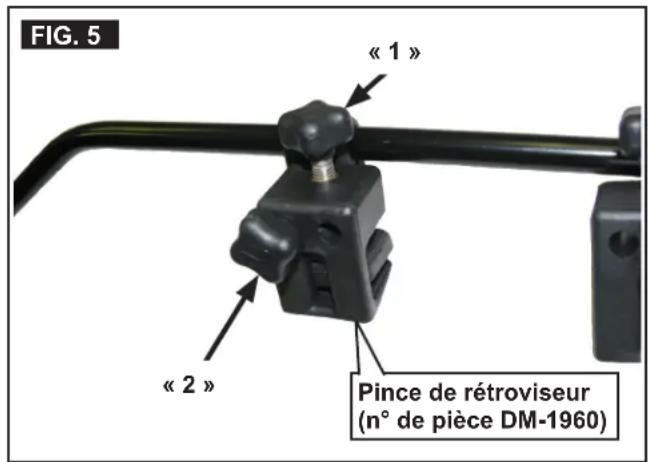 DOMETIC MILENCO AERO3 - Installation du rétroviseur - 2
