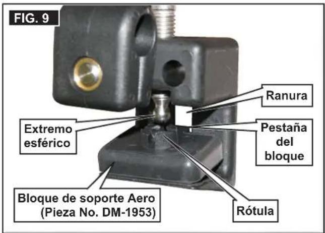 DOMETIC MILENCO AERO3 - Reemplazo del bloque de soporte Aero DM-1953 - 2
