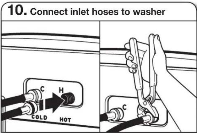 KENMORE 31312 - Connect Inlet Hoses - 3