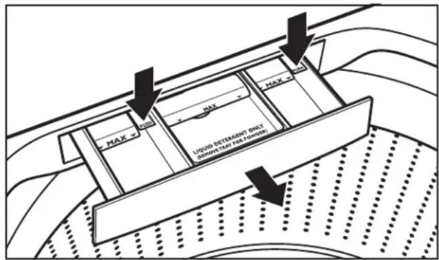 KENMORE 21112 - Tiroir du distributeur - 1