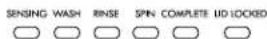 KENMORE 20232 - CYCLE STATUS INDICATOR LIGHTS - 1