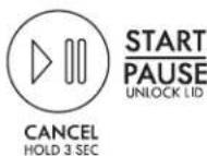 KENMORE 25132 - 9.Appuyer sur START/Pause/Unlock Lid (mise en marche/pause/deverrouillage couvercle) pour demarrer le programme de lavage - 1