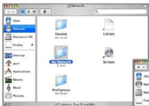 NETGEAR ReadyNAS RRP4420 - Bonjour による AFP 共有へのアクセス - 1