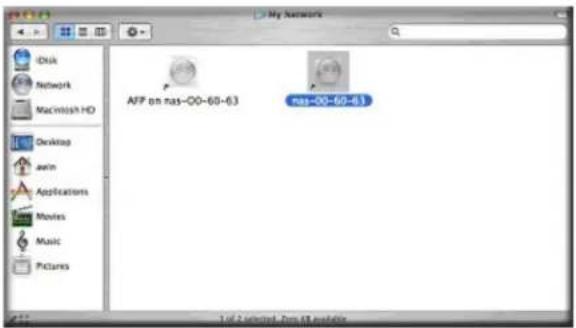 NETGEAR ReadyNAS RRP4420 - AppleTalk による AFP 共有へのアクセス - 2