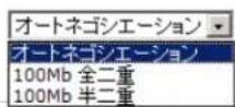 NETGEAR ReadyNAS RRP4420 - 速度および全二重 / 半二重の指定 - 1