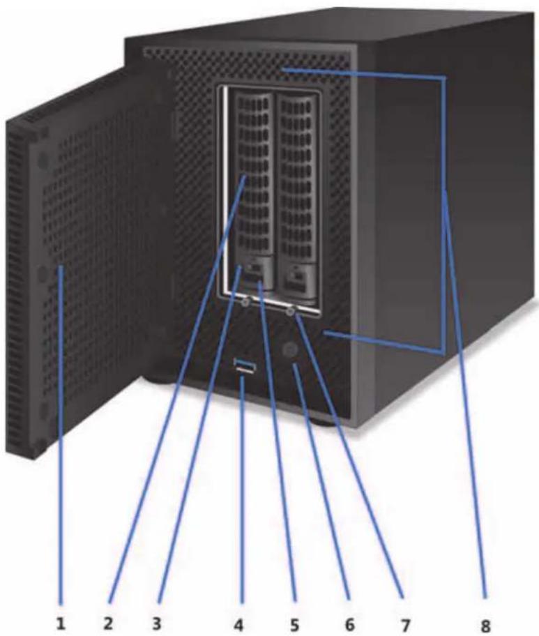 NETGEAR ReadyNAS R20221D - D拉伊 - 1