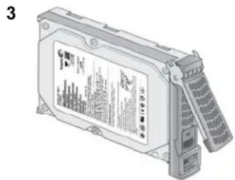 NETGEAR ReadyNAS RDP2000 - Pour remplacer le disque : - 2