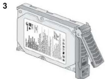 NETGEAR ReadyNAS RDP6610200 - Pour remplacer le disque : - 2