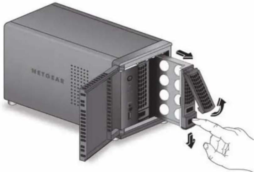 NETGEAR ReadyNAS R524X - 警告: - 1