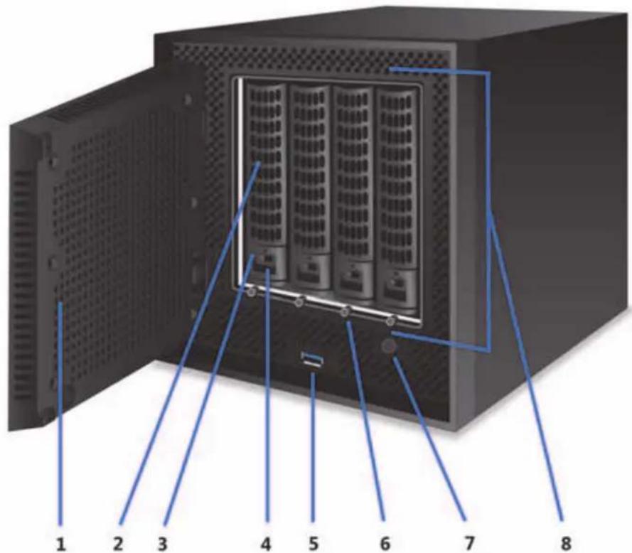 NETGEAR ReadyNAS R524X - D拉伊徠は - 1