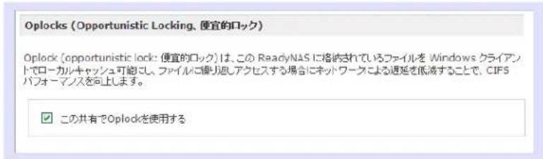 NETGEAR ReadyNAS RRP4410 - CIFSの詳細アクses種 - 2