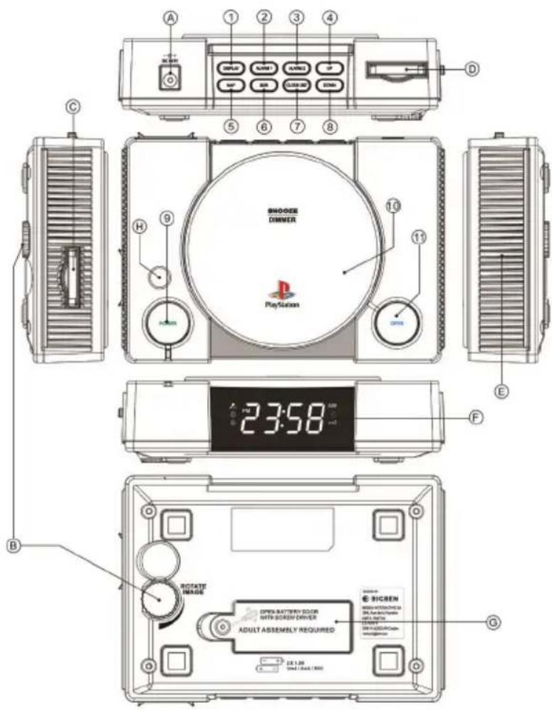 BIGBEN PS1AC - Control List - 1