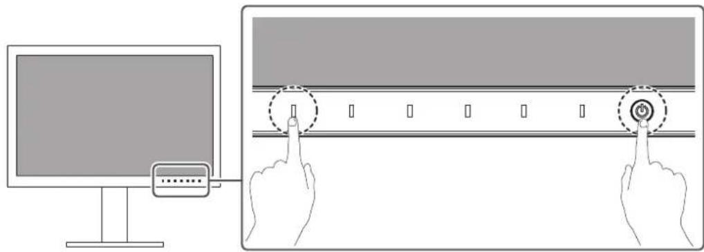 EIZO ColorEdge CG2700S - Fonctionnement de base du menu « réglages administrateur - 1