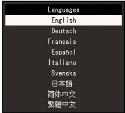 EIZO ColorEdge CG2700S - Langues - 1