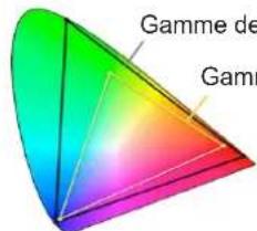 EIZO ColorEdge CG2700S - Avertissement de gamme bt.709 - 1