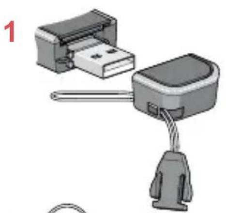 NETGEAR AirCard 309U - Attach the lanyard - 1