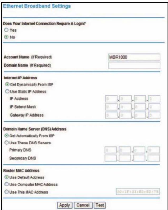 NETGEAR MVBR1210C - b. Identifiant non requis : - 1