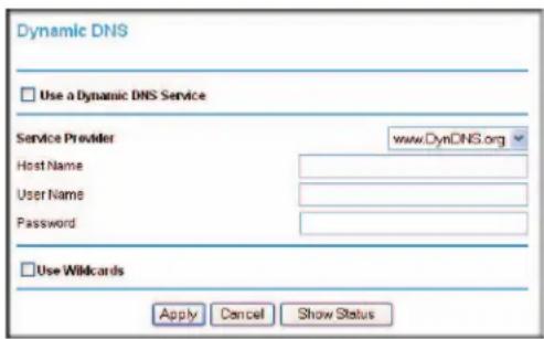 NETGEAR MVBR1210C - Pour configurer un DNS dynamique : - 1