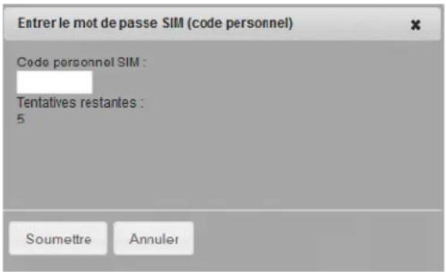 NETGEAR AirCard 763S - Activation de la sécurité SIM - 2