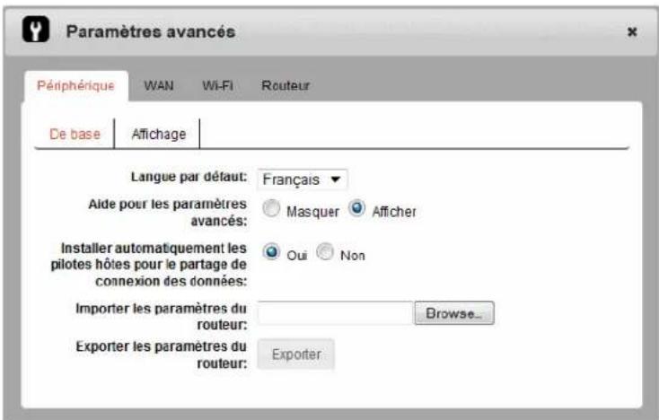 NETGEAR AirCard 763S - Sélection d'une langue - 1
