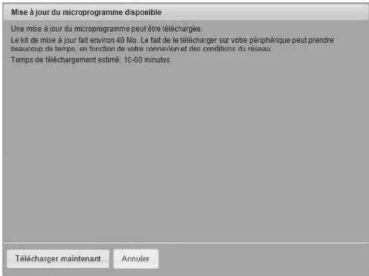 NETGEAR AirCard 763S - Mettre à jour le microprogramme à partir de la page d'accueil - 2