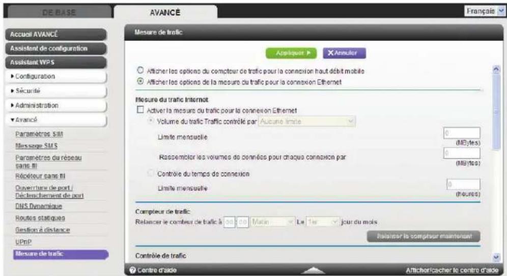 NETGEAR MBR1516 - Pour surveiller le traffic Internet : - 1