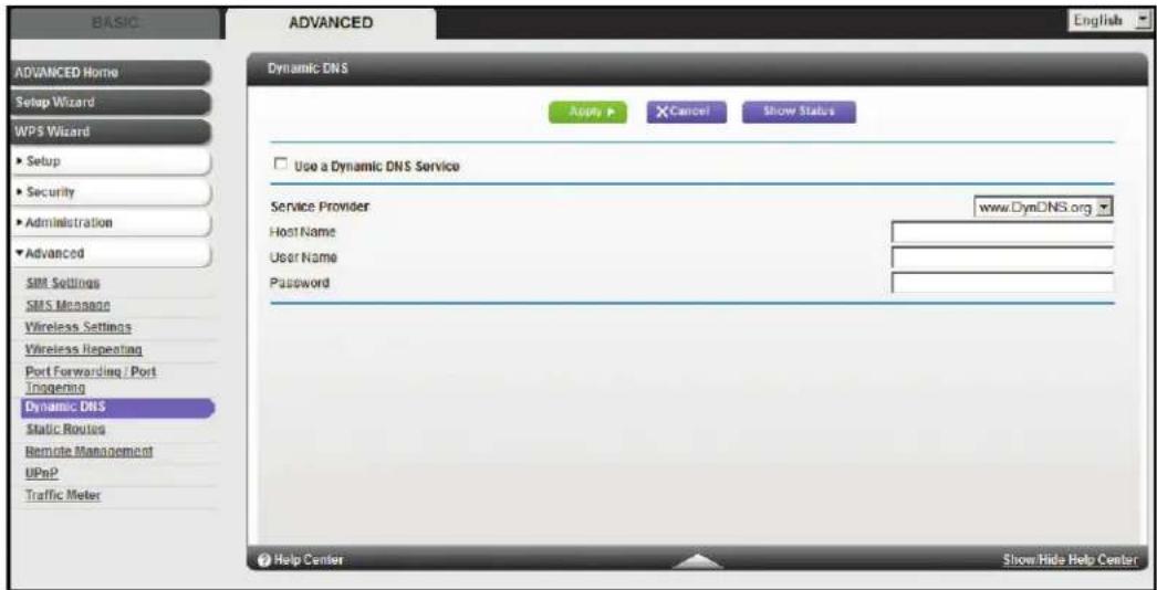 NETGEAR MBR1516 - Dynamic DNS - 1