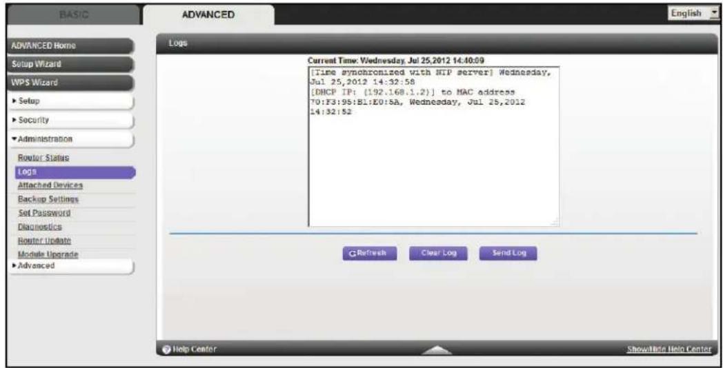 NETGEAR MBR1516 - Logs - 1