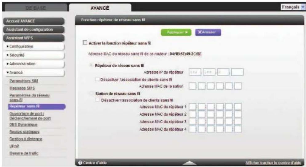 NETGEAR MBR1516 - Fonction Repéteur de réseau sans fil - 1
